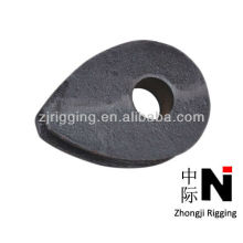 12mm din 3091 carbon steel heavy wire cable wire rope thimbles manufacturer