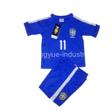 new season fashionable kids football jersey and pants for new design