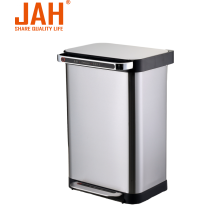 JAH Stainless Steel Compactor Pedal Dustbin for Kitchen