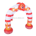 Inflatable sprinkler arch toy in the lion shape