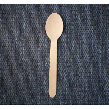 140mm Disposable flatware set wooden spoon tableware