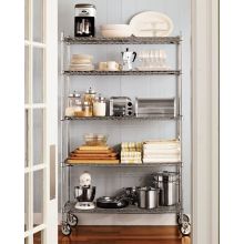 American Standard Stainless Steel Hotel Kitchen Garage Shelving Rack