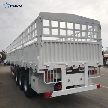 40ft Side Wall Semi Cargo Truck Fence Semi Trailer