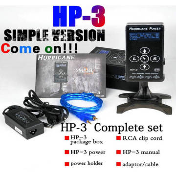 Simple Version Hurricane HP-3 Tattoo Power Unit