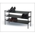 Moderno DIY Branco Pó Revestimento Metal Shoe Shelf Rack Factory