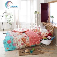 4PCS gedrucktes Duvet / Steppdecken-Abdeckungs-Bettwäsche-Satz