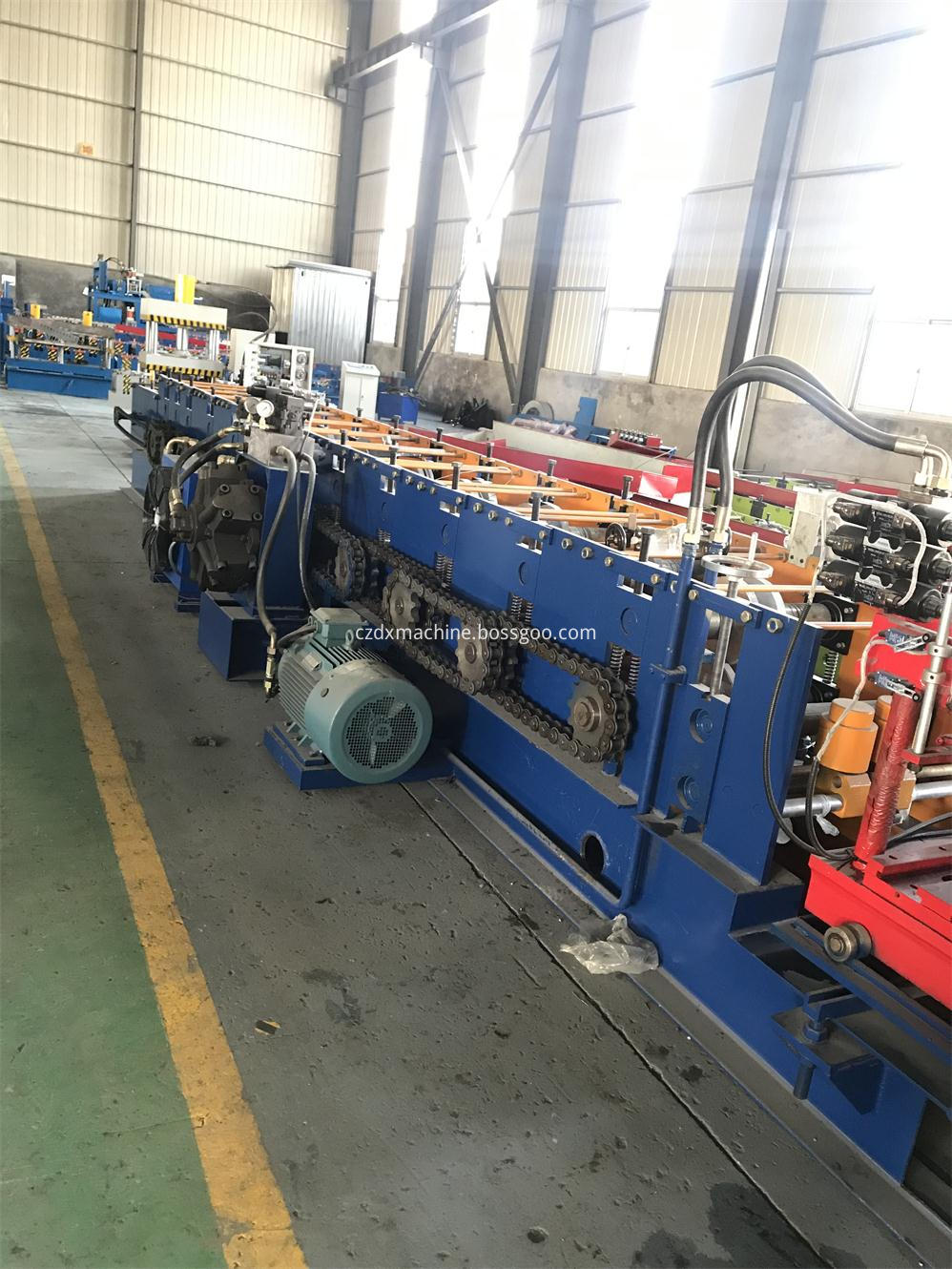 Metal CZ purlin cold forming machine