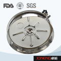 Stainless Steel Hygienic Round Type Manhole with Light (JN-ML2002)