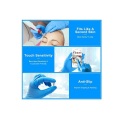 Hot Blue Nitrile gloves Non sterile medical gloves