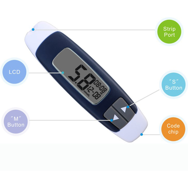 Bg103 Medical Blood Glucose Meter