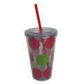 Disposable Plastic Coffee Cup With Lid And Eyedropper