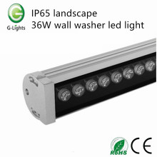 IP65 paysage 36W lampe murale laveuse