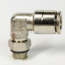 Swivel 90° Degree Parallel Male Elbow Metal Push-in-Fittings