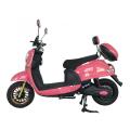 Front LED lamp with pink color electric scooter