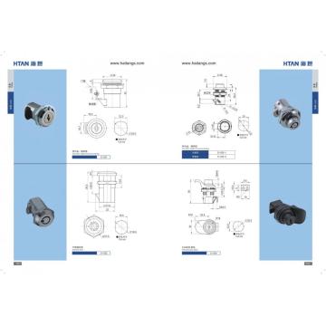 Equipment Metal Cabinet Tongue Cam Lock