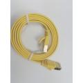 Cable Ethernet plano Cat6a