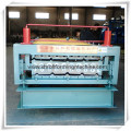 840 900 Colored Steel Roof Tile Forming Machine Of Double Layer