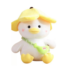 Cute banana little Yellow duck plush toy