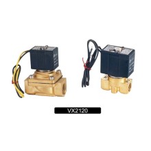 Válvula solenoide de accionamiento directo bidireccional de dos posiciones serie VX2120