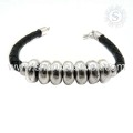 Bracelet Leather Jewelry Sterling Silver Jewelry Wholesaler