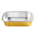 Airline Catering Coated Aluminium Foil Food Container