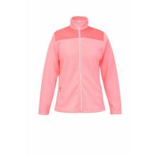 Mesdames poly manches longues zip-zip
