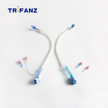 Double Lumen Silicone Endobronchial Tube for Hospital