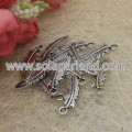 21*9MM Antique Silver Key Charms Pendants For Jewelry Making