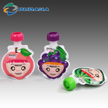 Customized Food Packaging Reusable Special Shape Pouch