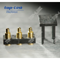 Gold Plated Pogo Pin Conncetor for Signal Transmission, PCB