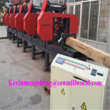 CNC Automatic Bandsaw High Precision 6 Heads Wood Cutting Saw