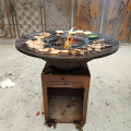 Garten BBQ Grills Camping Fire Pit mit Grill