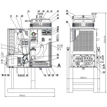 Chloroform solvent recycling machine