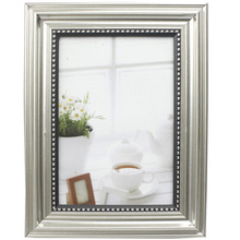 Silver With Dot Plastic Photo Frame In 20x25cm