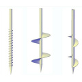 Ground Screw Ground Pile For Solar Panels Foundation