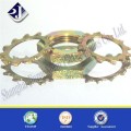 High strength gasket plated yellow zinc