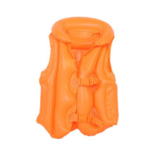 Детский свет PVC спасательная куртка надувной жилет жизни