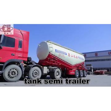 3 Axle Bulk Flour Tanker 40cbm Trailer