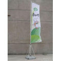 Advertising Rectangular Foldable Banner Beach Flag