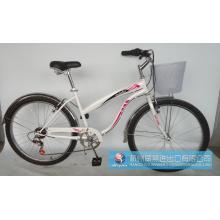 Ladys 7 Speed ​​26 &#39;&#39; Steel Beach Cruiser Bicicleta