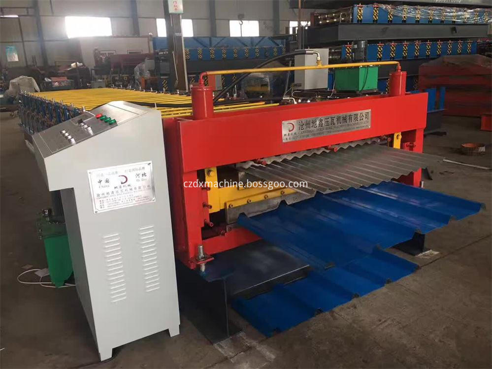 Double Layer Steel Roof Sheet Roll Forming Machine