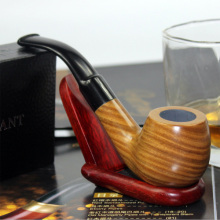 Briar Wood Pipes Résistance à la chaleur Durable Durable Smoking Pipe