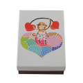 White Custom Logo Paper Gift Box for Children