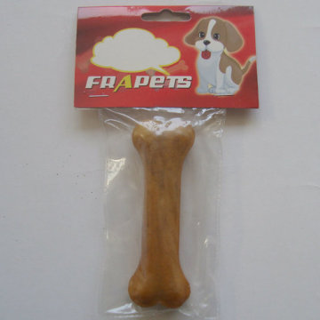 Dog Chew of 4.5" Smoked Pork Hide Pressed Bone for Dog