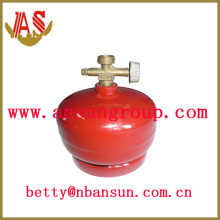 0.5KGB acier bouteille de gaz