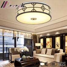 Lâmpada de teto simples em estilo chinês moderno com sala de estar