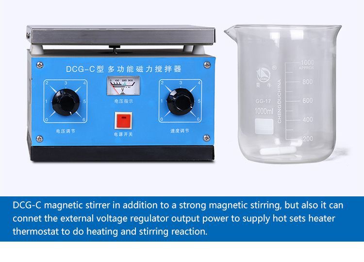 Laboratory Use Magnetic Stirrer With Hot Plate