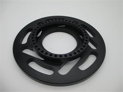 S55C Steel CNC Machining Parts with Partial Quenching and Black Oxide