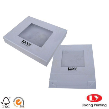 White Magnetic Flap Closure Cardboard Gift Box