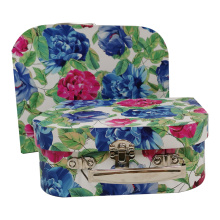Colorful paper Packaging Box with Metal Lock